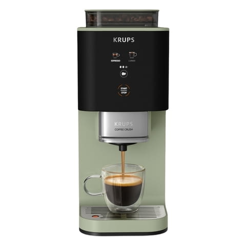Кафеавтомат, Krups SA401LE0 Coffee Crush + Lichen Eu, град Сандански | Кафемашини - снимка 1