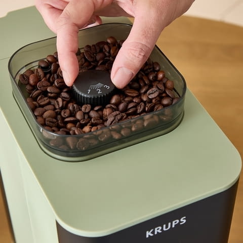 Кафеавтомат, Krups SA401LE0 Coffee Crush + Lichen Eu, град Сандански | Кафемашини - снимка 3