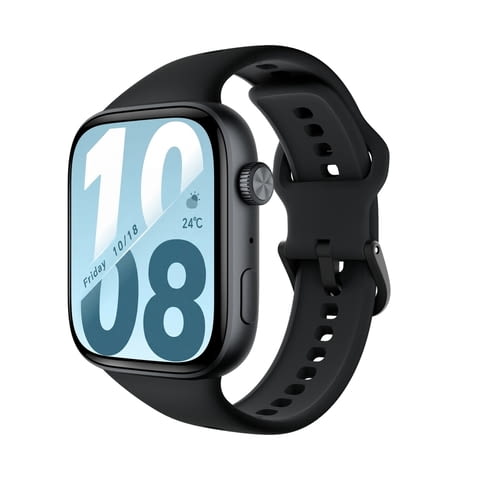 Часовник, Honor Watch X5i Standard BT 8MB+128MB Black Black Silicone Strap - снимка 1