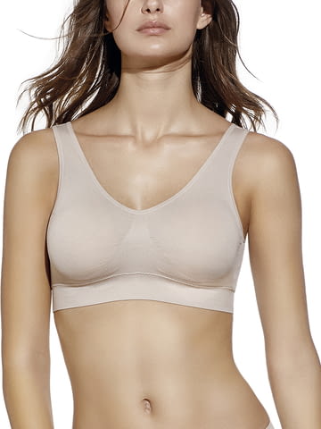 Selene M, L, XL, XXL, 3XL черен, телесен спортен сутиен твърда чашка без банели бралет сутиени за протеза - снимка 2