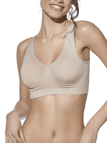 Selene M, L, XL, XXL, 3XL черен, телесен спортен сутиен твърда чашка без банели бралет сутиени за протеза - снимка 4