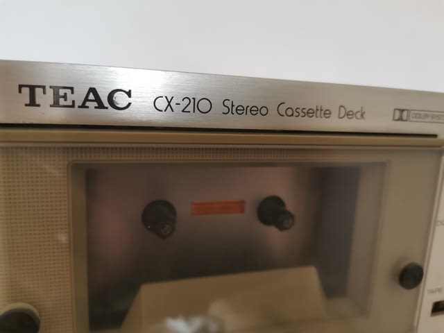 TEAC CX-210 Stereo Cassette Deck - село Куклен | Аудиосистеми - снимка 2