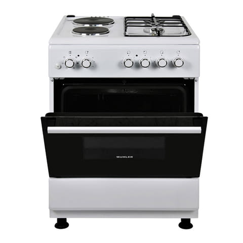 Голяма готварска печка Muhler ELC-600G, 2Г+2Е, град Сандански | Печки / Фурни - снимка 2