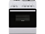 Голяма готварска печка Muhler ELC-600G, 2Г+2Е