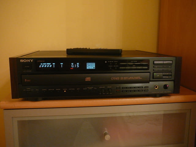 Sony cdp-c701es - град Пазарджик | Ресийвъри / Усилватели - снимка 2