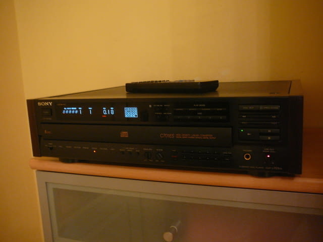 Sony cdp-c701es - град Пазарджик | Ресийвъри / Усилватели - снимка 3