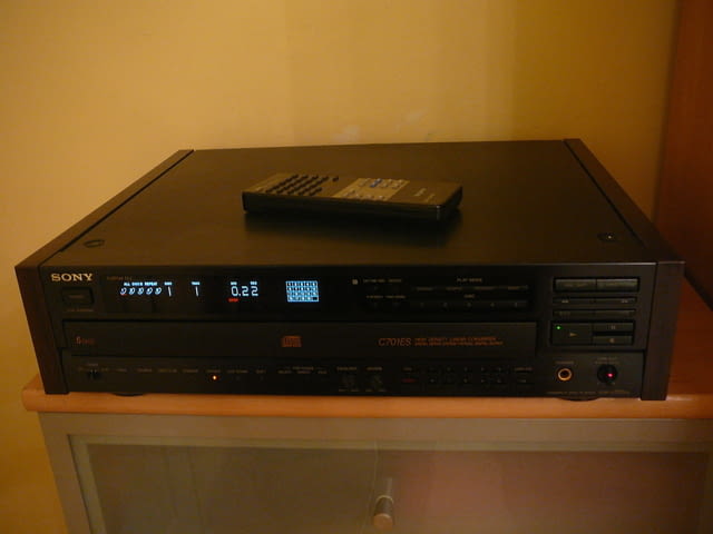 Sony cdp-c701es - град Пазарджик | Ресийвъри / Усилватели - снимка 4