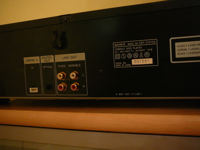 Sony cdp-c701es - град Пазарджик | Ресийвъри / Усилватели - снимка 9