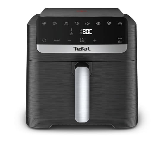 Уред за здравословно готвене, Tefal EY8618E0 Easy Fry Mega Compact Blk Eu - снимка 1
