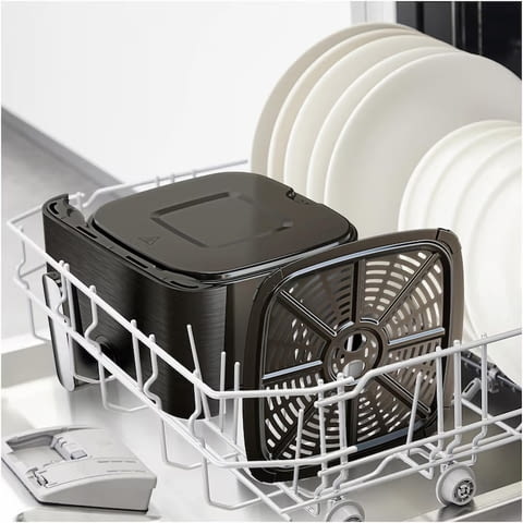 Уред за здравословно готвене, Tefal EY8618E0 Easy Fry Mega Compact Blk Eu - снимка 5