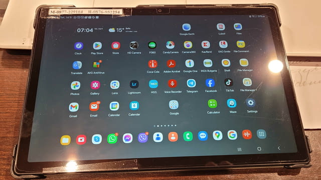 Tablet A8 samsung SM –X205 , 10.5”, SIM карта, SD карта, като нов, - снимка 1