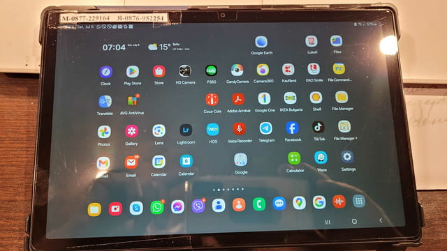 Tablet A8 samsung SM –X205 , 10.5”, SIM карта, SD карта, като нов, - снимка 3