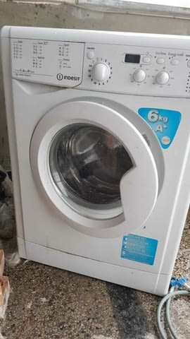 Продава се пералня втора употреба Indesit, в добро състояние, град Пловдив - снимка 5