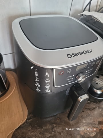 Airfryer-закупен от Лидл голям вариант с 6.7 литра 2150 W, град Пловдив | Печки / Фурни - снимка 5