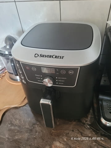 Airfryer-закупен от Лидл голям вариант с 6.7 литра 2150 W, град Пловдив | Печки / Фурни - снимка 6