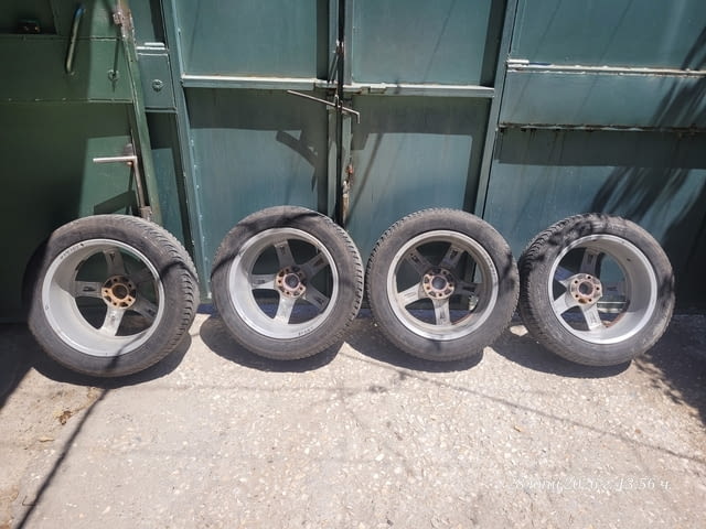 Джанти с гуми Michelin 17 цола смъкнати от Пежо. 7J x 17 H2, град Пловдив - снимка 5