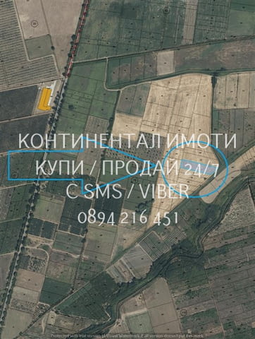 Код 63217. 2 ниви /4250м2 общо/ заедно или поотделно, в мест. Узун Пара (масив 070), 3-та кат. През - снимка 2