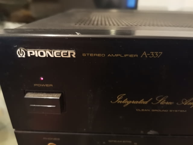 Pioneer A-337 Integrated Amplifier 2.0, 80 W, Жак за слушалки - Да - село Куклен | Ресийвъри / Усилватели - снимка 2
