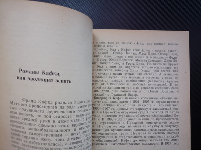 Франц Кафка и проблемы модернизма Затонский възприятия света място под слънцето отчуждение чужд - снимка 3