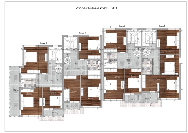 Green Houses 1 3-floor, Brick, 219 m2 - city of Haskovo | Houses & Villas - снимка 3