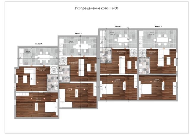 Green Houses 1 3-floor, Brick, 219 m2 - city of Haskovo | Houses & Villas - снимка 4