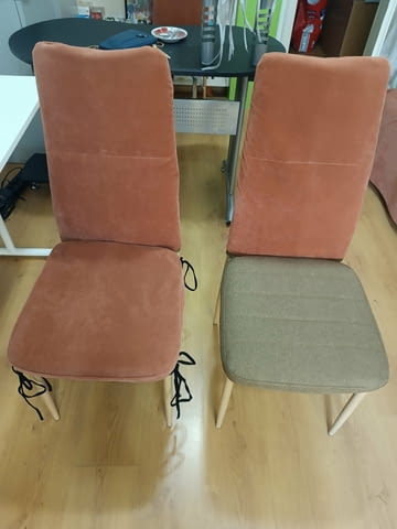 Продавам посетителски/ трапезни столове с луксозни калъфи, град Стара Загора - снимка 2