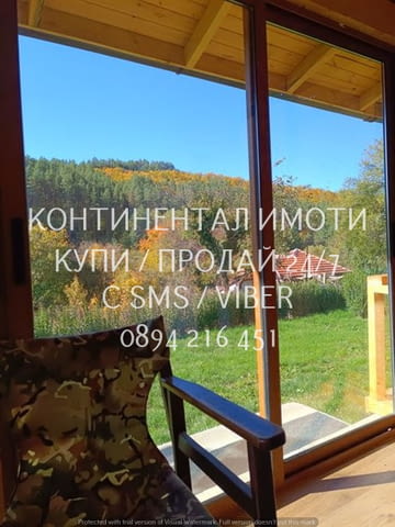 Код 63219. Нова вила 30м2 с двор 400м2, намираща се в центъра на селето. Вилита е от метална, с изол - снимка 4