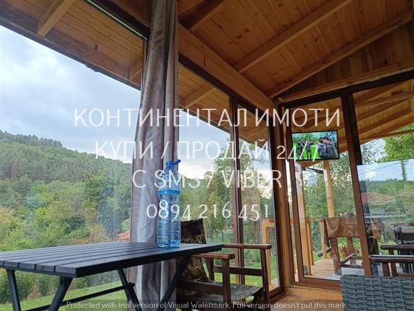 Код 63219. Нова вила 30м2 с двор 400м2, намираща се в центъра на селето. Вилита е от метална, с изол - снимка 12