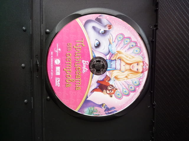 Барби Принцесата от острова фея DVD филм Barbie ззбележителна история момиченце детско музика песни - снимка 2