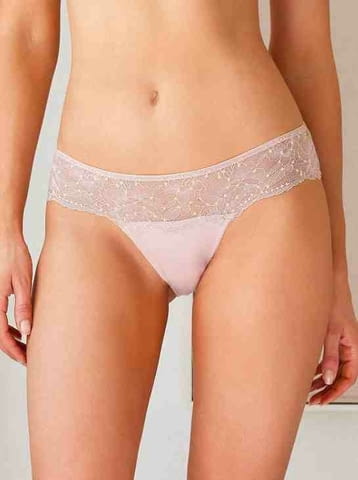 Jadea M, L, XL италиански черни, праскова дантелени бикини памучна бикина бикини с дантела Жадеа - снимка 2