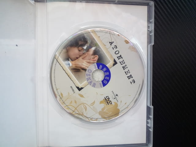 Изкупление DVD филм Кийра Найтли любов страх надежда война драма осъден Джеймс Макавой роман Макюън - снимка 2