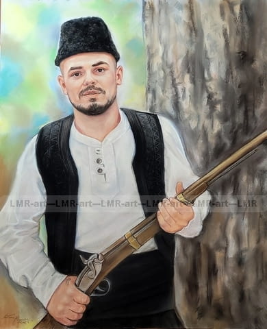 Рисувам ръчно ПОРТРЕТИ с пастели, маслени бои и графит., град София | Картини - снимка 5