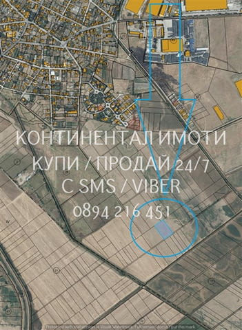 Код 63223. Поземлен имот 6 дка, в непосредствена близост до парцели с променен статут за производств - снимка 2