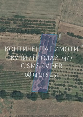 Код 63224. 3 панорамни нови УПИ-та преди селото, на около 800 м. от Околовръстното и на 100м от шосе - снимка 1