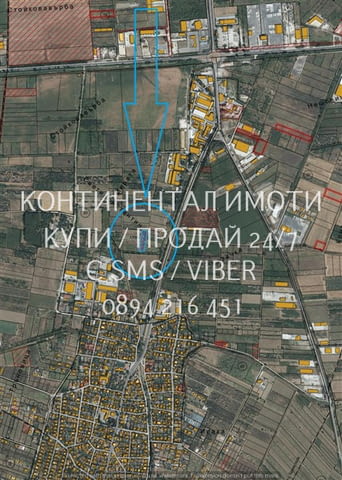 Код 63224. 3 панорамни нови УПИ-та преди селото, на около 800 м. от Околовръстното и на 100м от шосе - снимка 3