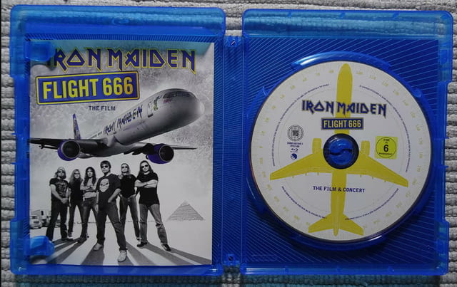 Iron Maiden Flight 666 Blu-ray - village Kuklеn | Players & Projectors - снимка 2