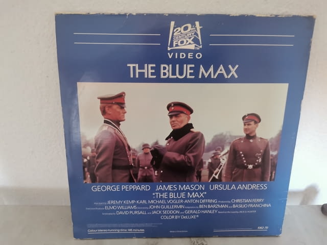 THE BLUE MAX Laserdisc LD - село Куклен | Филми - снимка 4