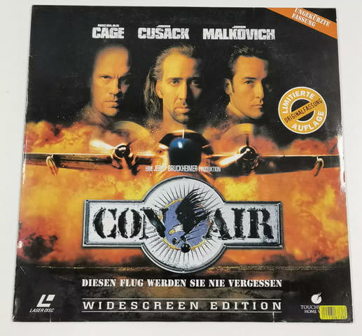LASERDISC Conair- Nicholas Cage - John Cusack - John Malkovich - снимка 1