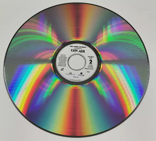LASERDISC Conair- Nicholas Cage - John Cusack - John Malkovich - снимка 4