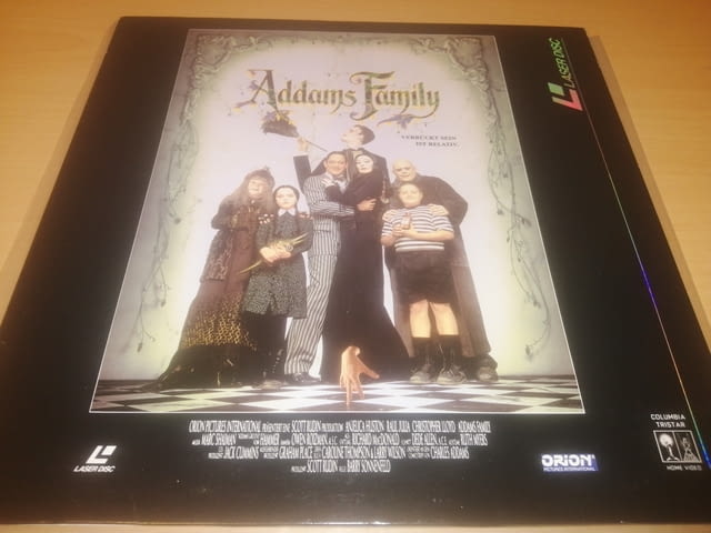 Addams Family LaserDisc - village Kuklеn | Movies - снимка 1
