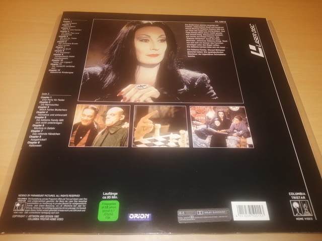 Addams Family LaserDisc - village Kuklеn | Movies - снимка 4