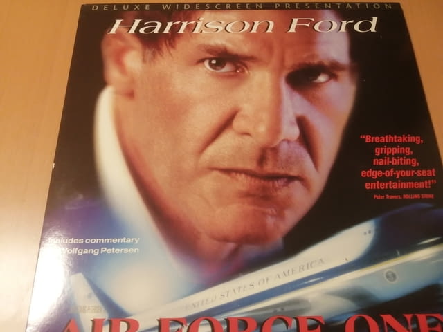 Air Force One - Harrison Ford - Laserdisk - село Куклен | Филми - снимка 1