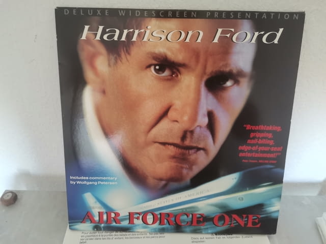 Air Force One - Harrison Ford - Laserdisk - село Куклен | Филми - снимка 3