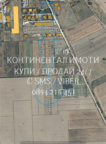 Кодг 63227. Парцел 600м2 /510м2 чиста площ за застрояване/ с лесен достъп на около 800м от централни - снимка 2