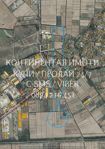 Кодг 63227. Парцел 600м2 /510м2 чиста площ за застрояване/ с лесен достъп на около 800м от централни - снимка 3