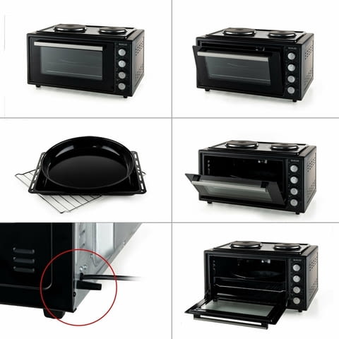Печка готварска Muhler MC-4522, малка - град Сандански | Печки / Фурни - снимка 2