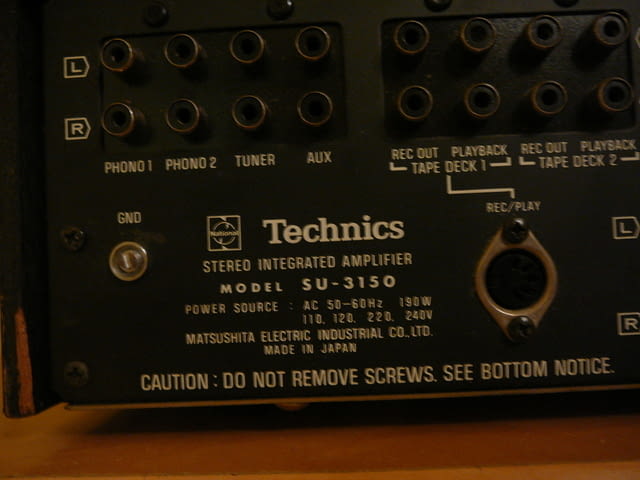Technics su-3150 i st-3150 - град Пазарджик | Ресийвъри / Усилватели - снимка 7