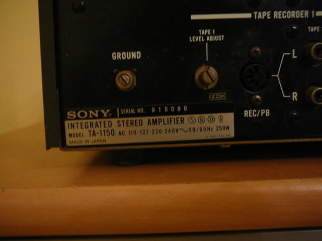 Sony ta-1150 - град Пазарджик | Ресийвъри / Усилватели - снимка 8
