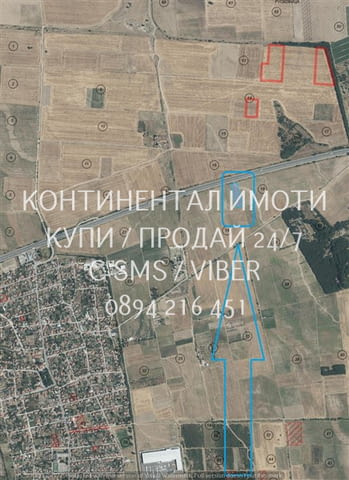 Код 63229. Поземлен имот 5000м2 с лице на АМ Тракия. С лесен достъп по широк селски път на около 1км - снимка 3