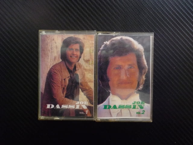 Joe Dassin vol.1, 2 ретро касетки музика автор на песни САЩ Франция най-доброто събрано фенове редки - снимка 1